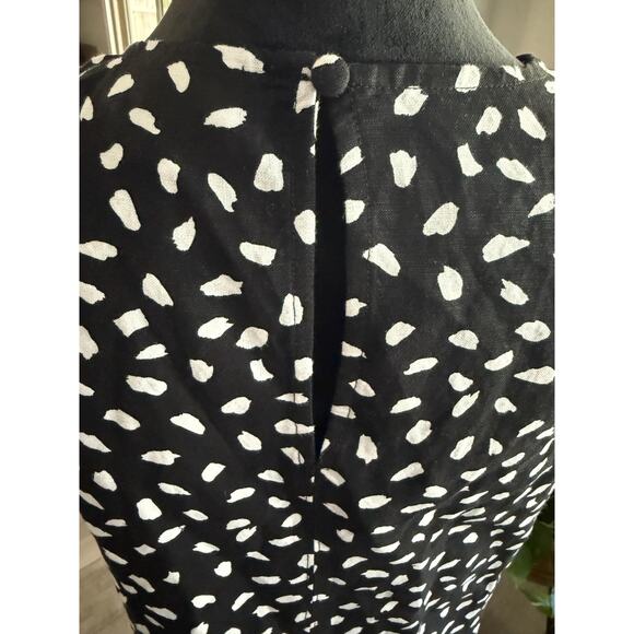 On 34th Women's Black and white sleeveless top size Small NWT - Picture 4 of 5